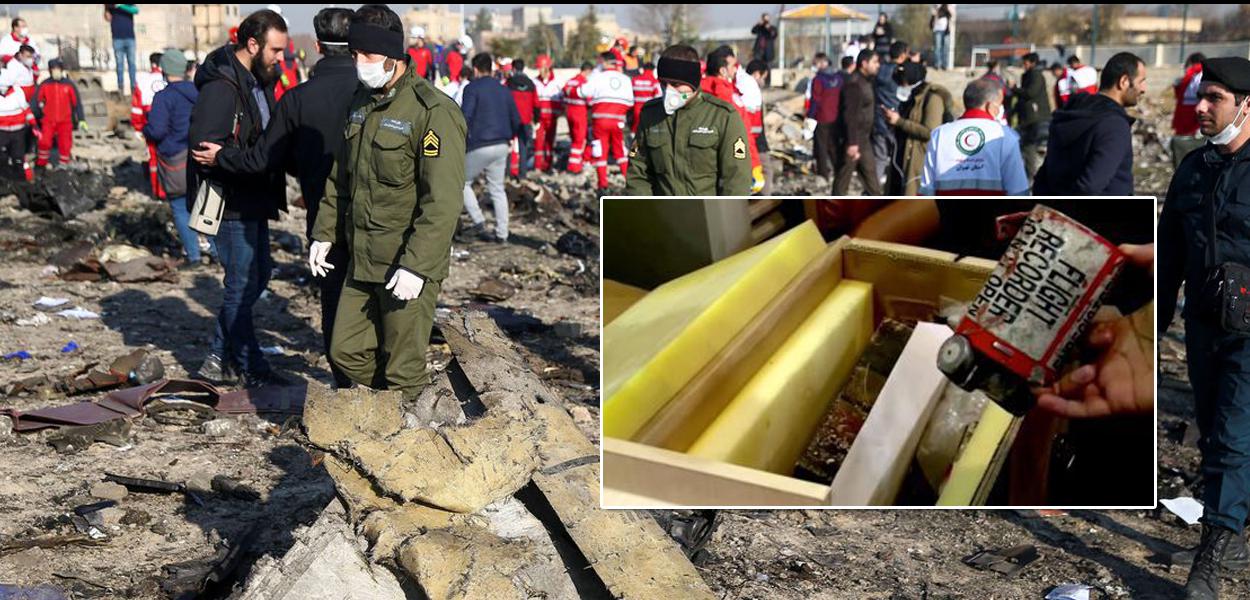 Caixas-pretas de avião que caiu no Irã serão “abertas” nesta sexta-feira, diz Irna