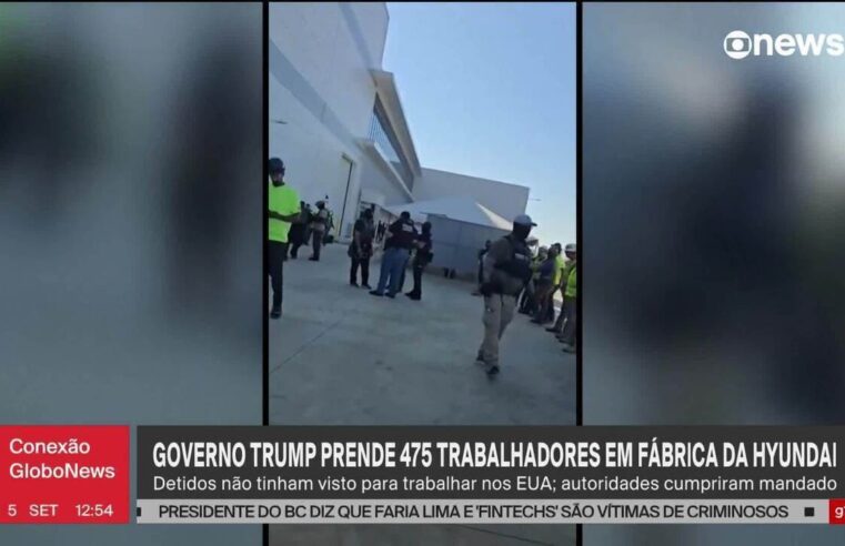 Governo Trump prende 475 imigrantes que trabalhavam em fábrica da Hyundai nos EUA