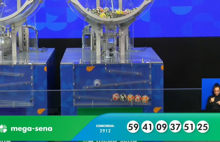 Mega-Sena, concurso 2912: resultado