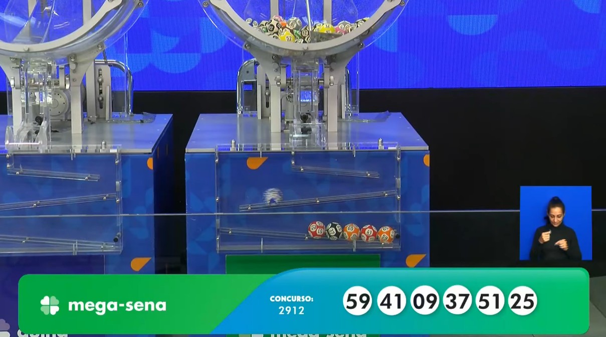 Mega-Sena, concurso 2912: resultado