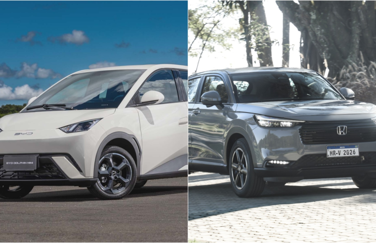 BYD ultrapassa a Honda e se torna a 7ª marca que mais vende carro zero km no Brasil