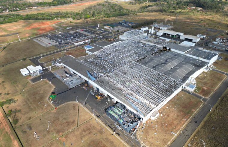 Toyota fecha por tempo indeterminado após estragos de vendaval em Porto Feliz