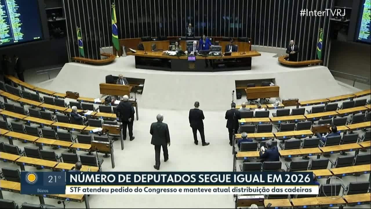 Um ano para as eleições 2026: após tentativa frustrada, número de vagas na Câmara será o mesmo; entenda