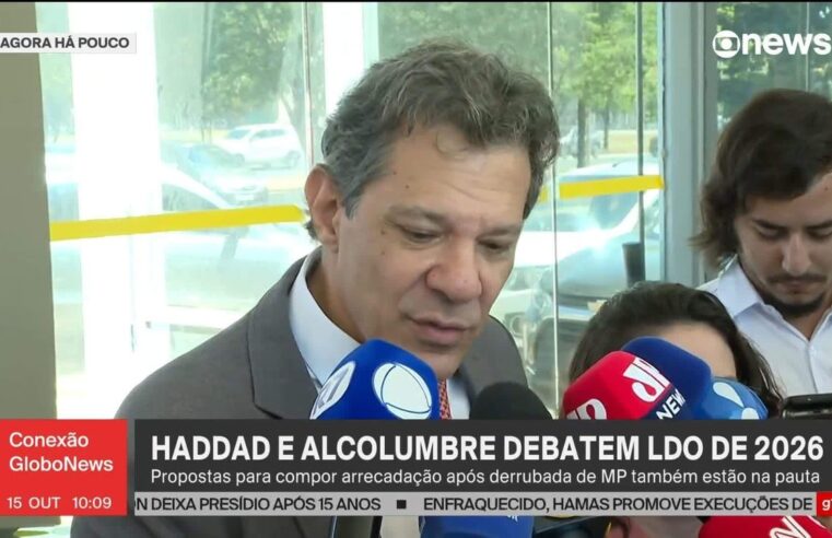 Haddad diz que negociou com Alcolumbre recuperar parte da MP que aumentava arrecadação