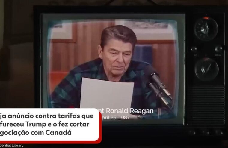 Trump aumenta tarifas sobre Canadá em 10% após crise por anúncio publicitário