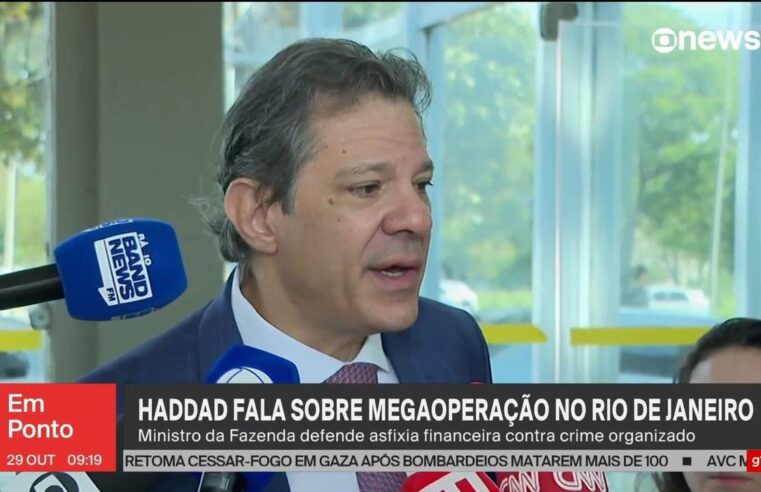 Haddad defende cooperação na segurança com o RJ, após STJ manter fechada refinaria suspeita de envolvimento com facção