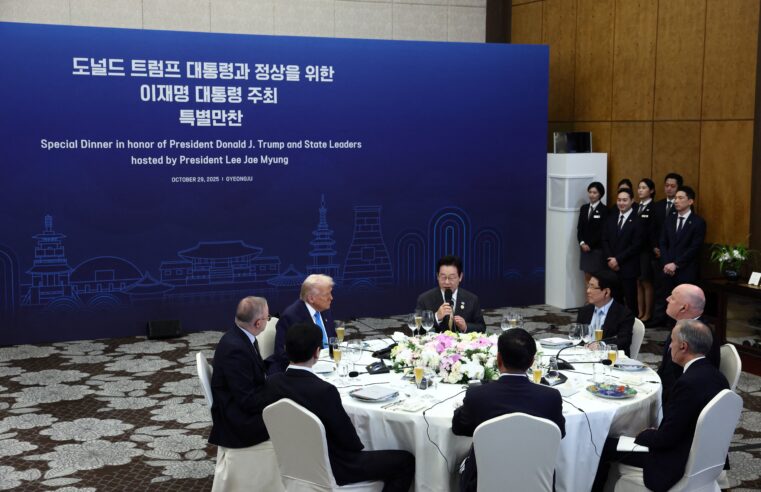 Trump diz que chegou a acordo comercial com a Coreia do Sul