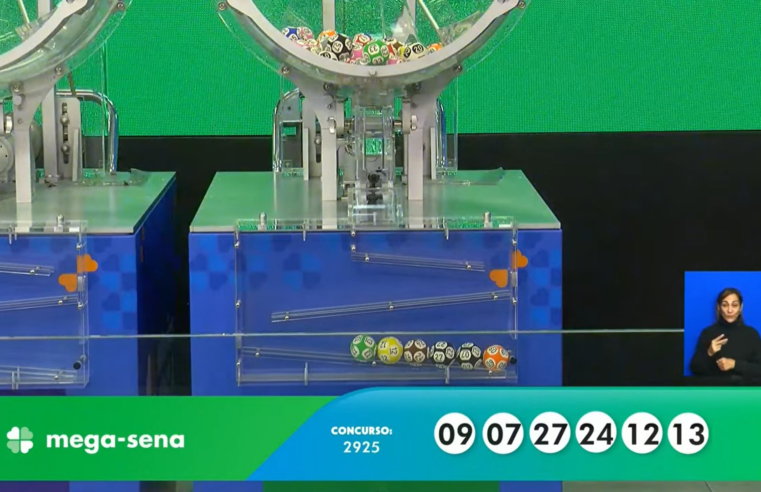 Mega-Sena, concurso 2925: resultado