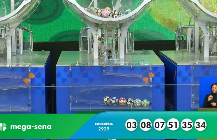 Mega-Sena, concurso 2.929: prêmio acumula e vai a R$ 76 milhões