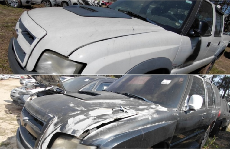 Leilão do Governo de SP tem picape mais barata que iPhone e moto Honda XRE a R$ 3,1 mil