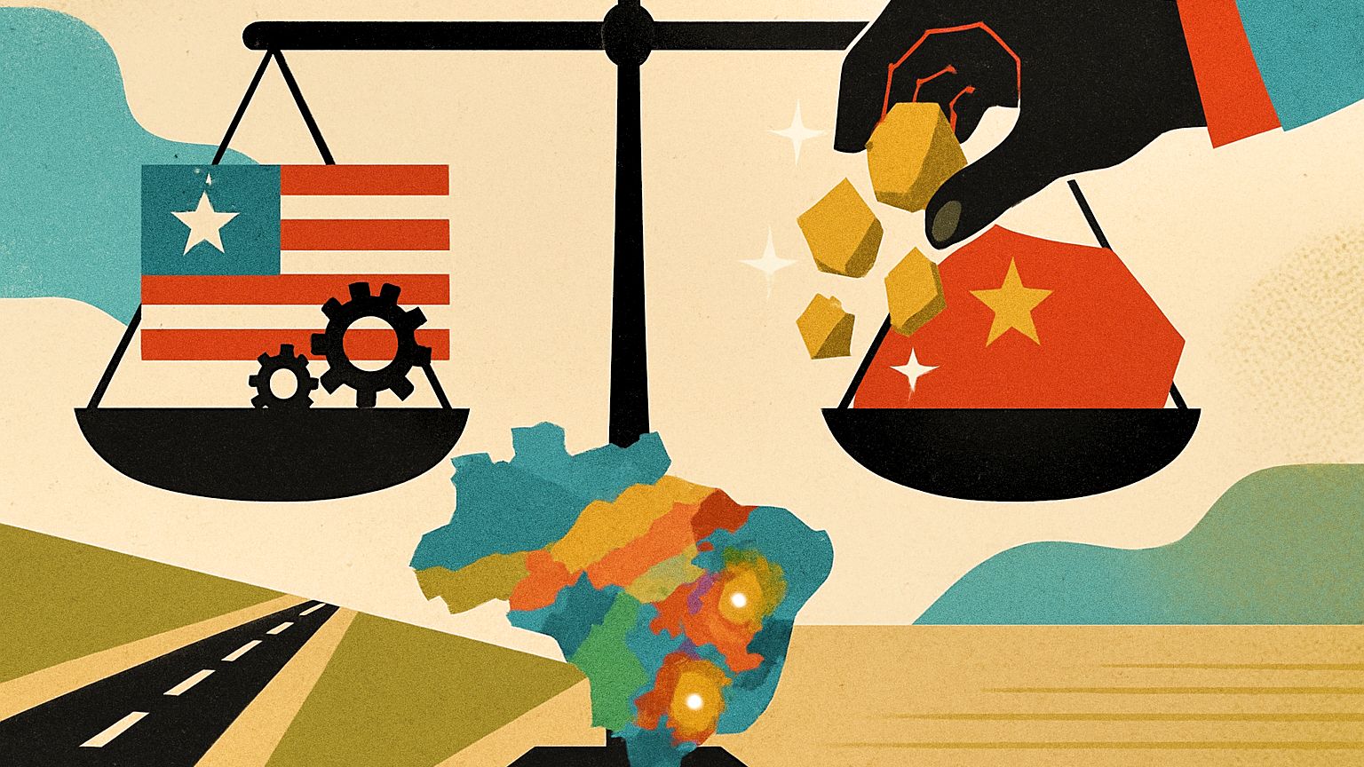 a chance do Brasil na disputa China-EUA