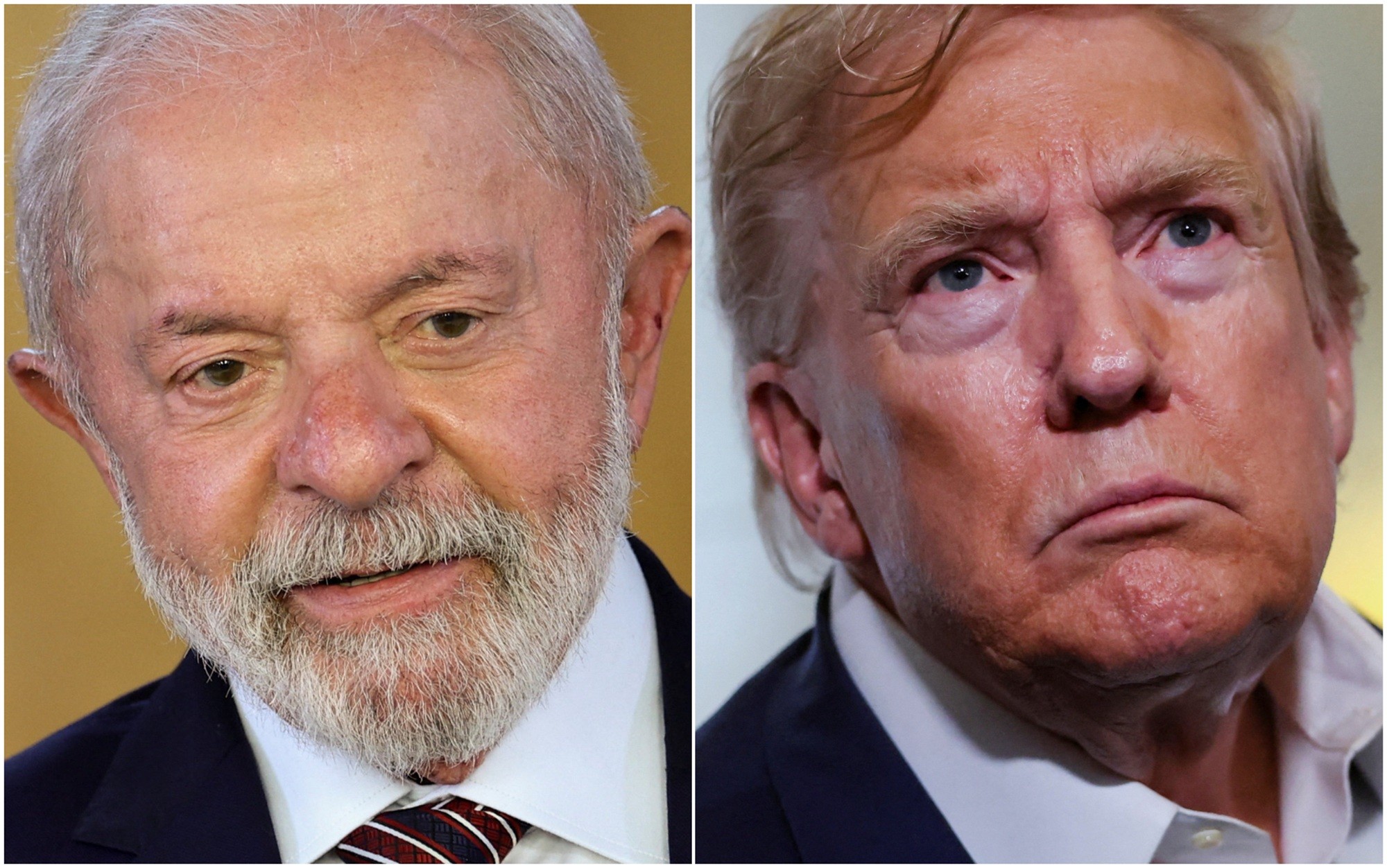Ao lado de Milei, Trump cita o Brasil e diz que teve boa conversa com Lula