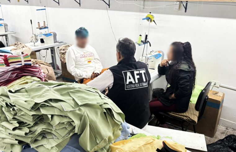 Jornadas de 14h: auditores-fiscais do trabalho resgatam 36 bolivianos em situação análoga à escravidão