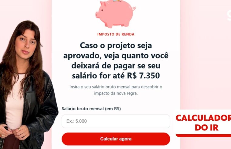 Senado vota nesta terça projeto que eleva para R$ 5 mil a faixa de isenção do IR; relator mantém texto da Câmara