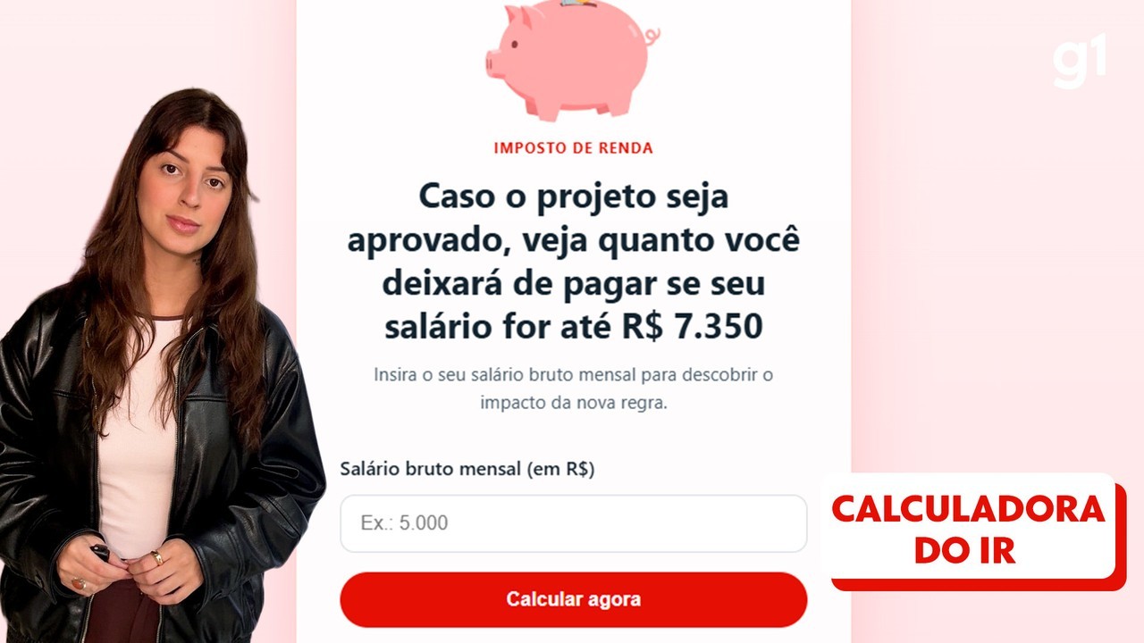 Senado vota nesta terça projeto que eleva para R$ 5 mil a faixa de isenção do IR; relator mantém texto da Câmara
