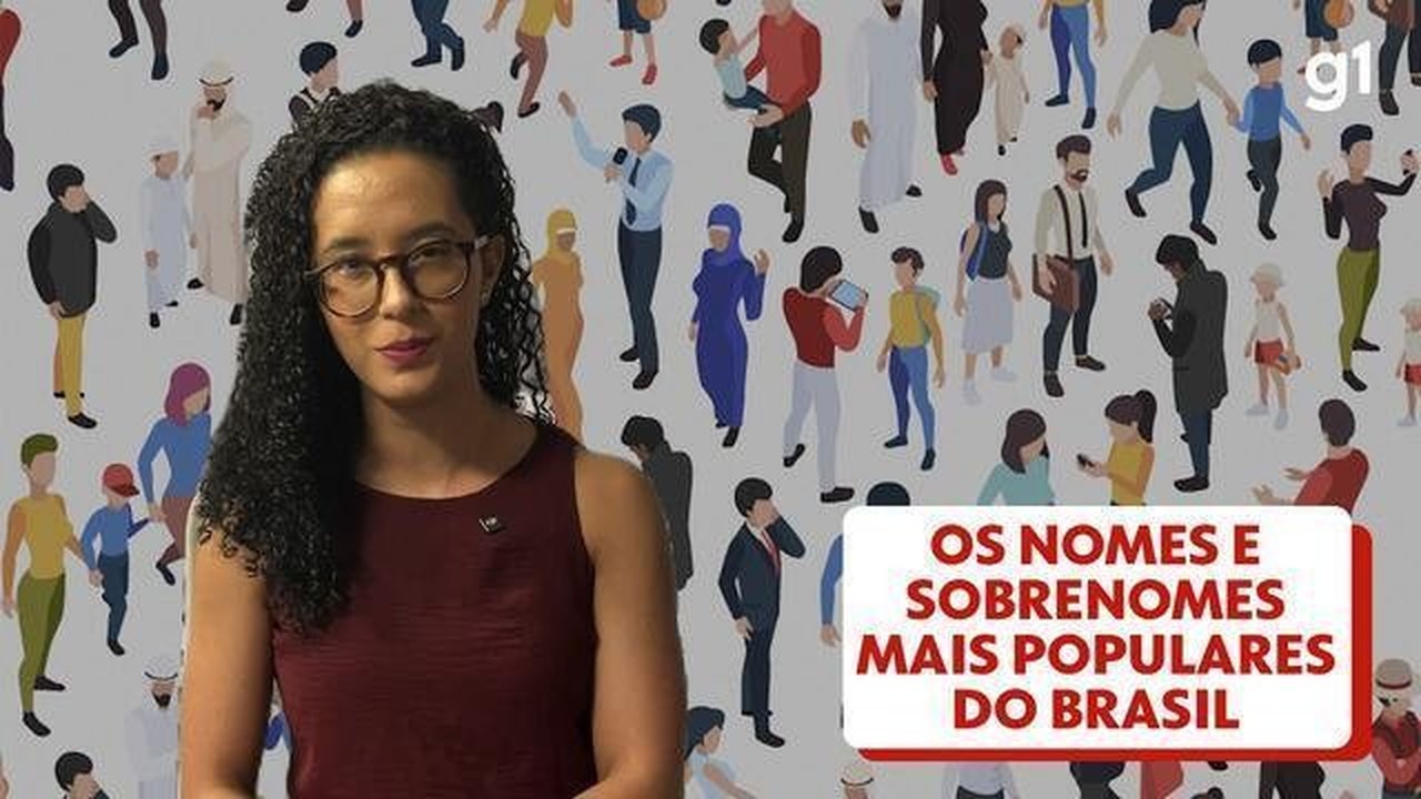 Todos os nomes e sobrenomes da lista do IBGE