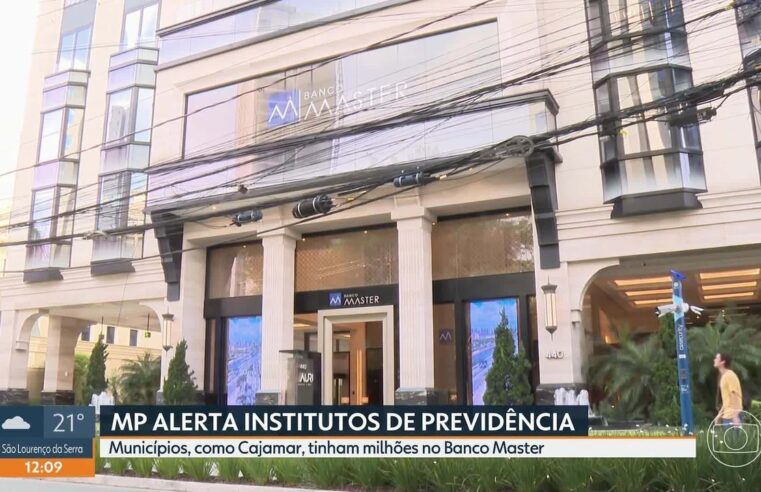 Cinco municípios de SP investiram R$ 218 milhões no Banco Master com dinheiro de previdência