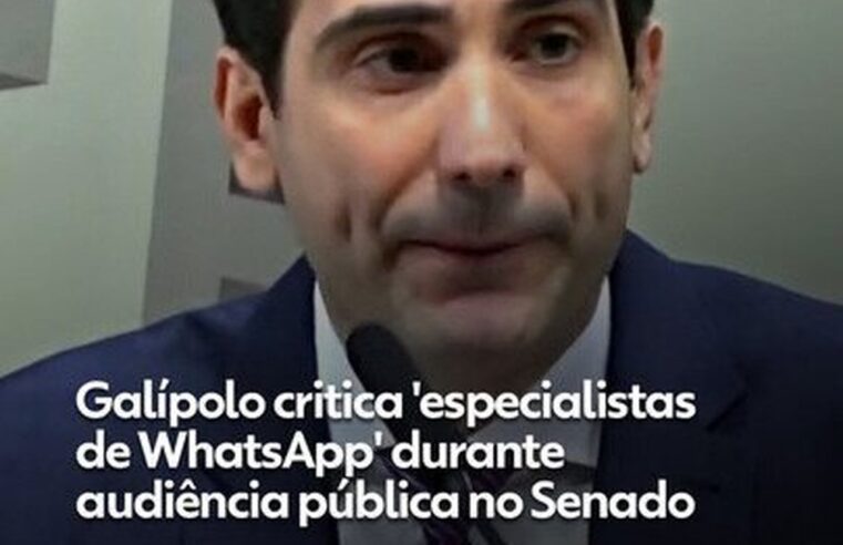 Galípolo critica ‘especialistas de WhatsApp’ e diz que BC seguiu regras ao liquidar Banco Master e manter juros elevados