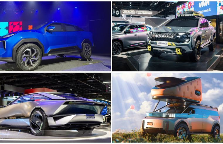Salão do Automóvel 2025: carros-conceito mostram o futuro de Fiat, Peugeot, Renault e Lecar; VÍDEO