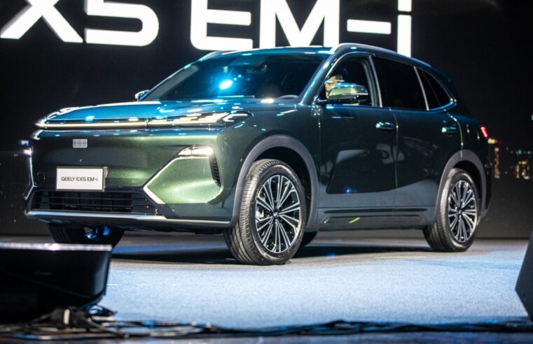 Salão do Automóvel 2025: Geely produzirá o EX5 no Brasil para brigar com Jeep Compass
