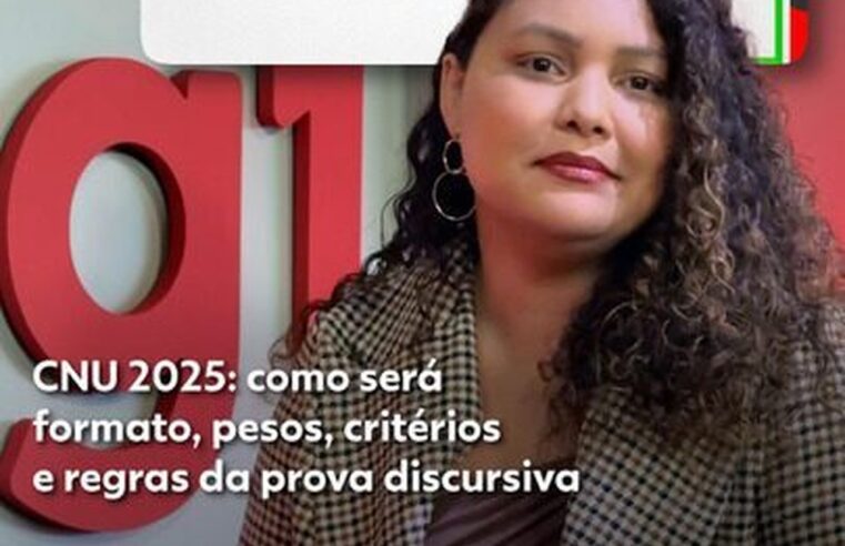 CNU 2025: prova discursiva terá redação e questões; veja como funciona cada modelo